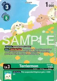 Terriermon (Limited Card Pack -Billion Bullet-)