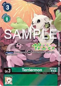 Terriermon Double Typhoon Cup (Release Special Booster 1.0)