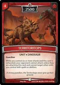 Territoritops (Echoes of Hokken)