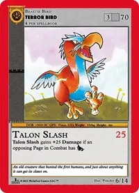 Terror Bird (Cryptid Nation: First Edition Release Event Deck)