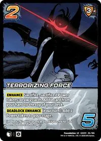 Terrorizing Force (Godzilla: Reign of Kaiju) — UniVersus Card Value