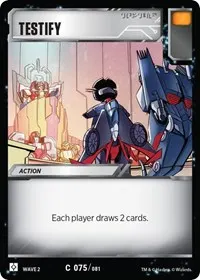 Testify (Rise of the Combiners)