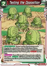 Testing the Opposition (Battle Evolution Booster) — Dragon Ball Super CCG Card Value