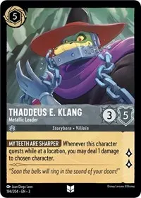 Thaddeus E Klang Metallic Leader (Into the Inklands)