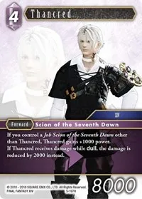 Thancred (Opus V) — Final Fantasy TCG Card Value