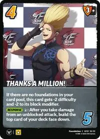 Thanks a Million (Challenger Series: The King of Fighters XV)