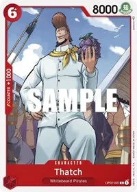 Thatch (Paramount War) — One Piece Card Game Card Value
