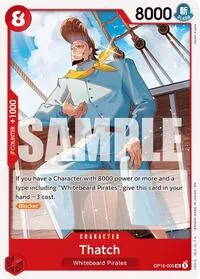 Thatch (The Time of Battle) — One Piece Card Game Card Value