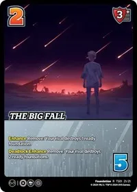 The Big Fall (Challenger Series: Cowboy Bebop and Trigun Stampede) — UniVersus Card Value