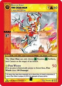 The Char Man (Cryptid Nation: First Edition Tribal Theme Decks)