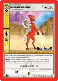 The Ghost Marshall (Nightfall: First Edition Tribal Theme Decks)