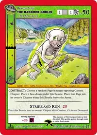 The Haddock Goblin (UFO: First Edition Tribal Theme Decks)