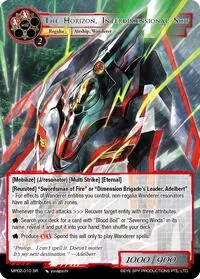 The Horizon Interdimensional Ship (Masterpiece Collection 02 "Fates Reunited!") — Force of Will Card Value