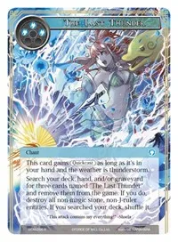 The Last Thunder (Winds of the Ominous Moon) — Force of Will Card Value