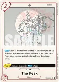 The Peak (Extra Booster: Anime 25th Collection)