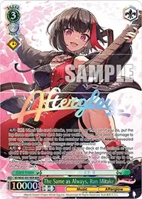 The Same as Always Ran Mitake BDR (BanG Dream! Girls Band Party! Countdown Collection Premium Booster)