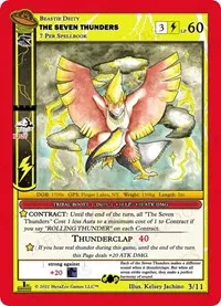 The Seven Thunders (UFO: First Edition Tribal Theme Decks)