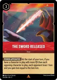 The Sword Released (Shimmering Skies)