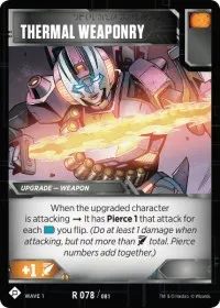 Thermal Weaponry (Wave 1)