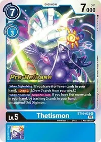 Thetismon (Xros Encounter Pre-Release Cards)