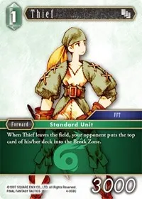 Thief (Opus IV) — Final Fantasy TCG Card Value