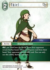 Thief (Opus V) — Final Fantasy TCG Card Value