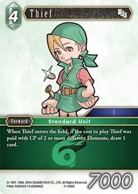 Thief (Opus XI) — Final Fantasy TCG Card Value
