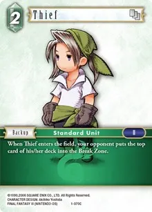Thief Luneth (Opus I) — Final Fantasy TCG Card Value