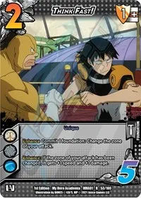 Think Fast (UniVersus: My Hero Academia)