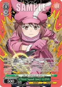 Third Squad Jam LLENN GGR (SAO Alternative–Gun Gale Online–2 Extra Booster)