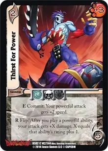 Thirst for Power (Darkstalkers: Warriors of the Night)