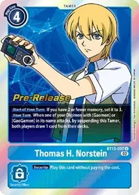Thomas H Norstein (Versus Royal Knights Pre-Release Cards)