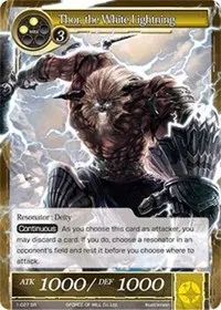 Thor the White Lightning (The Dawn of Valhalla) — Force of Will Card Value