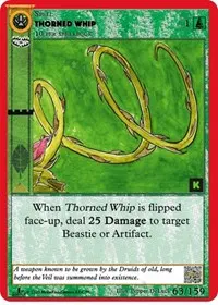 Thorned Whip (Cryptid Nation: Kickstarter Edition)