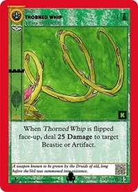 Thorned Whip (Cryptid Nation: Kickstarter Edition Tribal Theme Decks)
