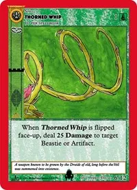 Thorned Whip (Cryptid Nation: First Edition Tribal Theme Decks)