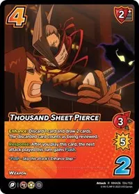 Thousand Sheet Pierce (UniVersus: My Hero Academia: Jet Burn)