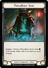 Threadbare Tunic (Blitz Deck: Outsiders - Riptide)