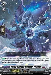 Three headed Monster Trigent (D-BT11: Clash of the Heroes)