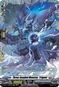Three headed Monster Trigent FR (D-BT11: Clash of the Heroes)