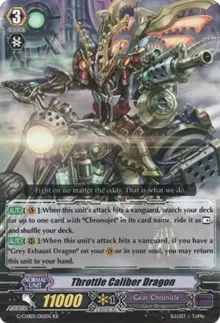 Throttle Caliber Dragon (G-CHB01: TRY3 NEXT)
