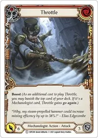 Throttle Red (History Pack Vol.1) — Flesh & Blood TCG Card Value