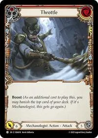 Throttle Red (Silver Age Chapter 1) — Flesh & Blood TCG Card Value