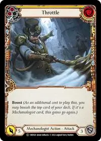 Throttle Yellow (Historic Pack 1 Blitz Deck: Dash)