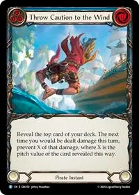 Throw Caution to the Wind (High Seas) — Flesh & Blood TCG Card Value