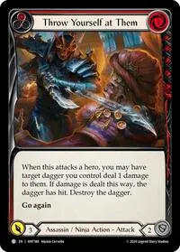 Throw Yourself at Them Red (The Hunted)