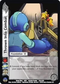 Thrown Into Combat (Capcom Casual League Kit)
