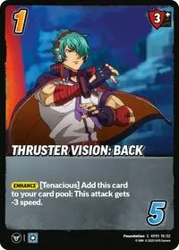 Thruster Vision Back (Challenger Series: The King of Fighters XV)