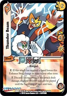 Thunder Beam (Mega Man: Collector's Tins) — UniVersus Card Value