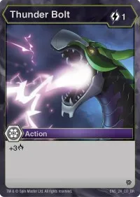 Thunder Bolt (Resurgence) — Bakugan TCG Card Value